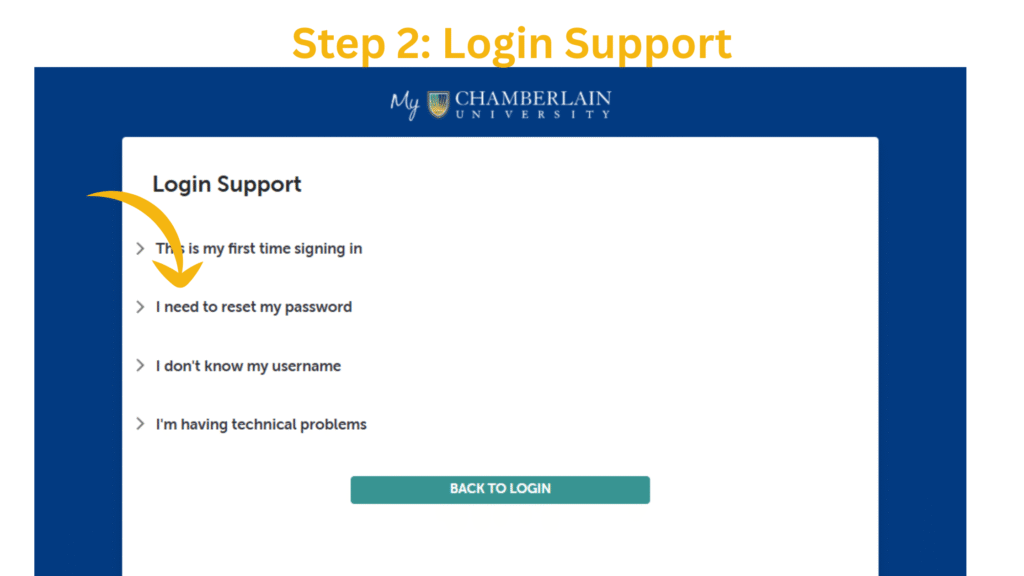 I need to reset my password